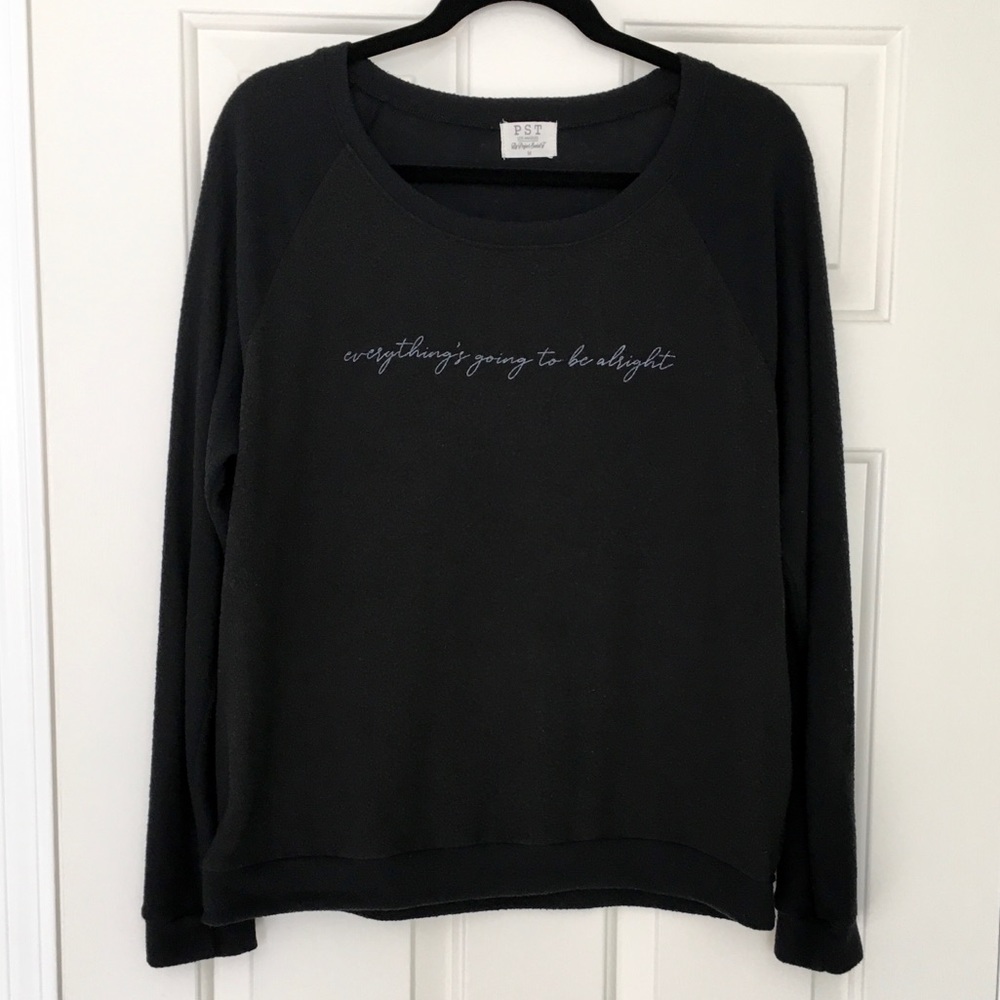 PST by Project Social T Fleece Sweatshirt